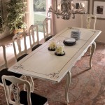 Extensible rectangular table